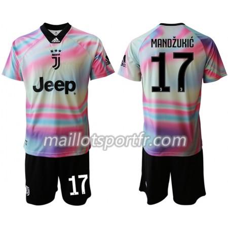 Maillot de Foot Juventus MANDZUKIC 17 Enfant EA Sport 2018/19